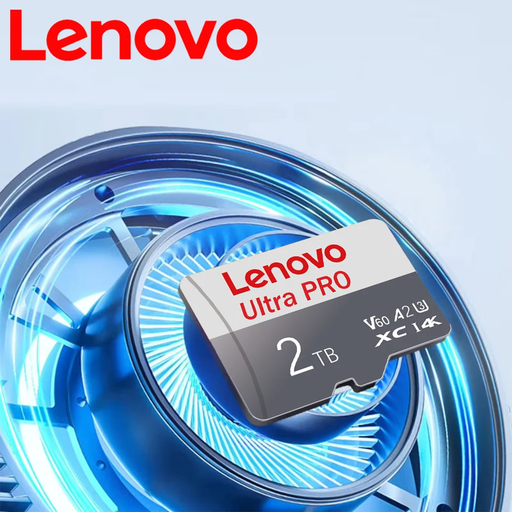 Original Lenovo Memory Card 2TB 128GB Class 10 V60 TF Card 1TB Mini SD Card 512GB 256GB A2 U3 Micro Card 2TB High Speed TF Card
