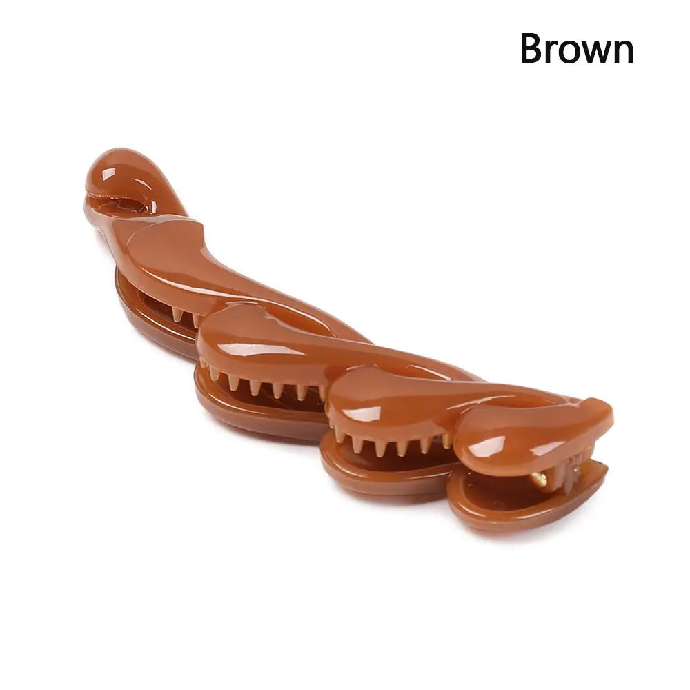 Stylish Hair Clamps Acrylic Portable Banana Hair Clips Styling Accessories Hair Claws Hairpins