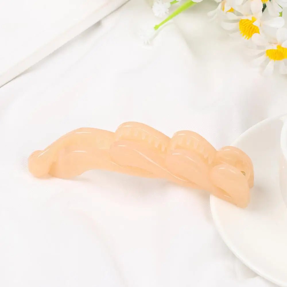 Stylish Hair Clamps Acrylic Portable Banana Hair Clips Styling Accessories Hair Claws Hairpins