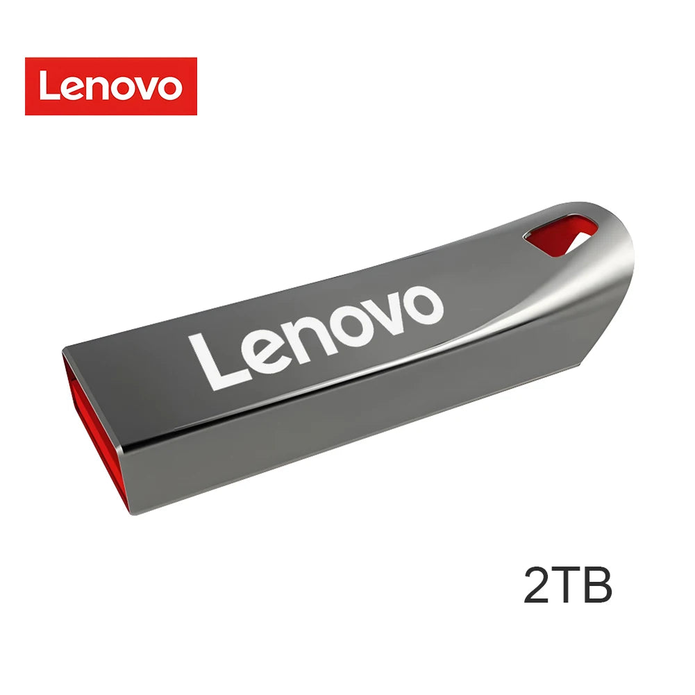Lenovo USB 3.0 Flash Drives 2TB High Speed Pen Drive 1TB Metal Waterproof Usb Pendrive 512GB TYPE-C Memoria Usb Stick Smart Home