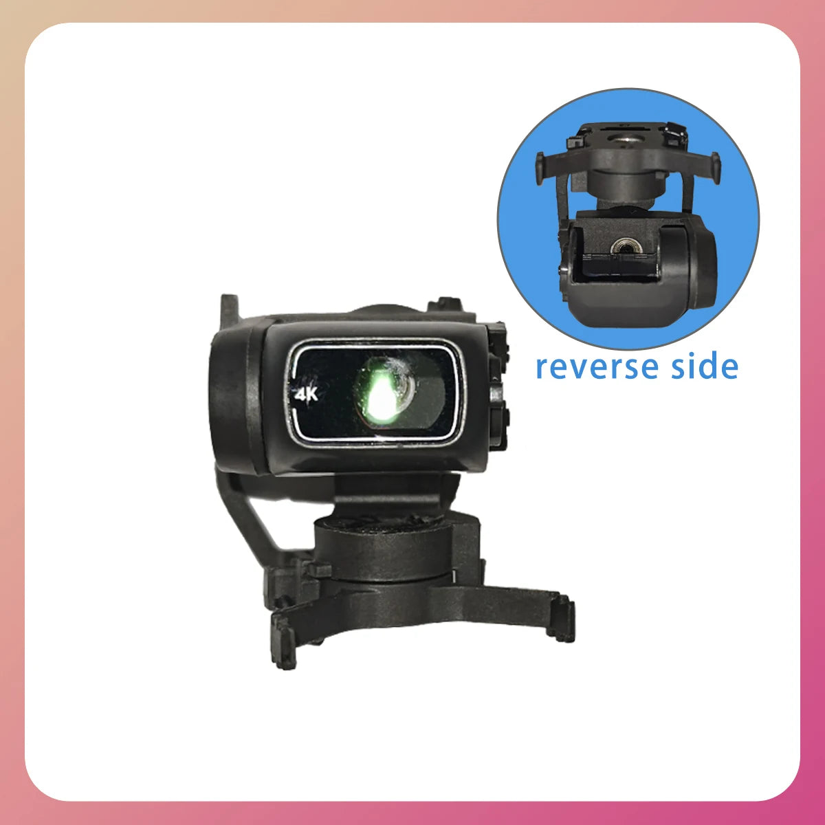 Original Mini 1/2/SE/2 SE/4K Drone Camera Gimbal Axis Arm Frame with Yaw Pitch Rolling Motor, Lens Not Included,for DJI mini