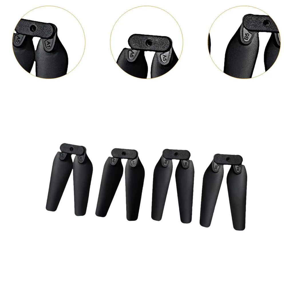 4 Pieces Propellers,Replacement,Lightweight Folding Drone Accessory for E58, E88, E88Pro, , , and S85 Drones,Quadcopter