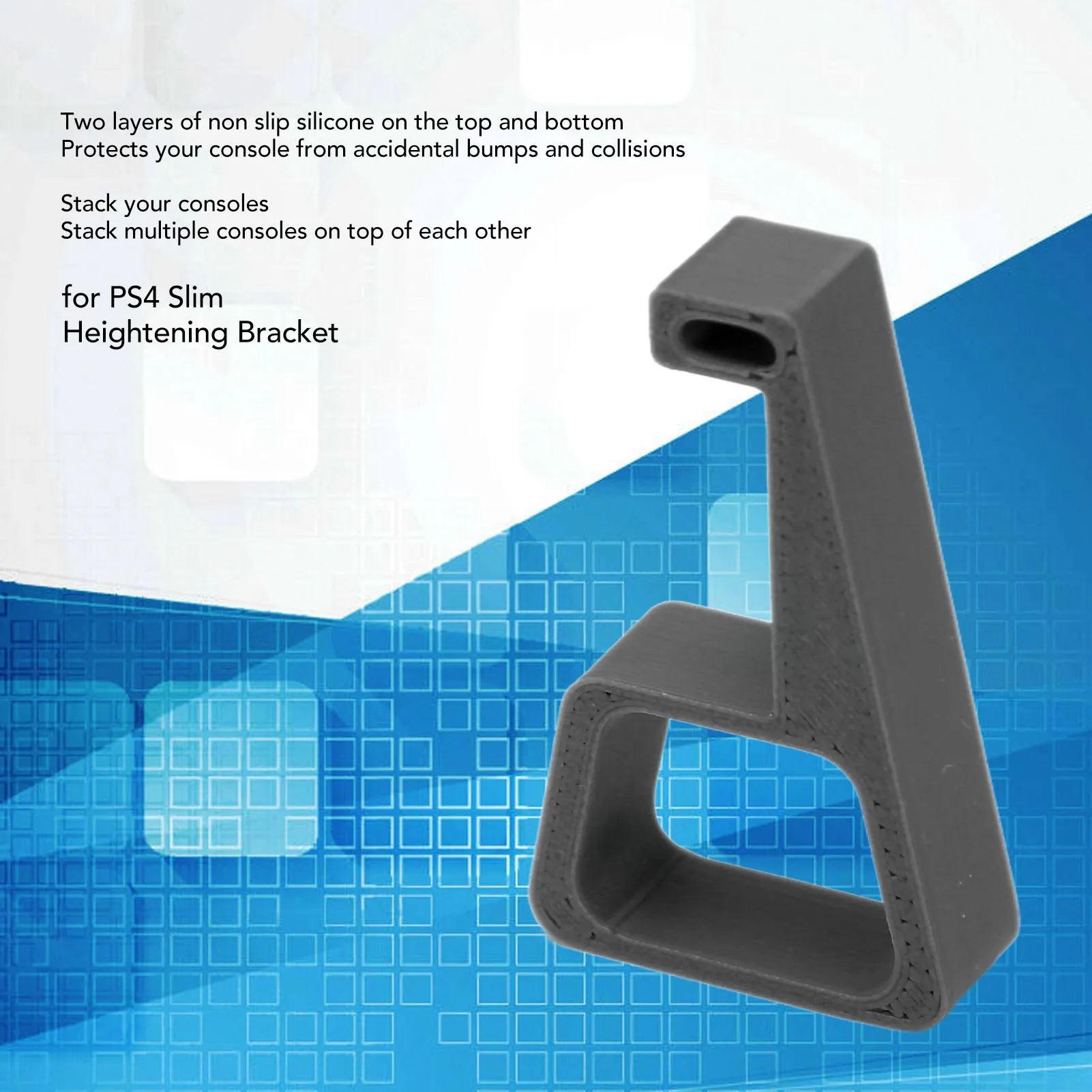 4PCS for PS4 Slim Heightening Bracket Heat Dissipation Game Console Horizontal Heighten Holder for PS4 Slim Accessories new