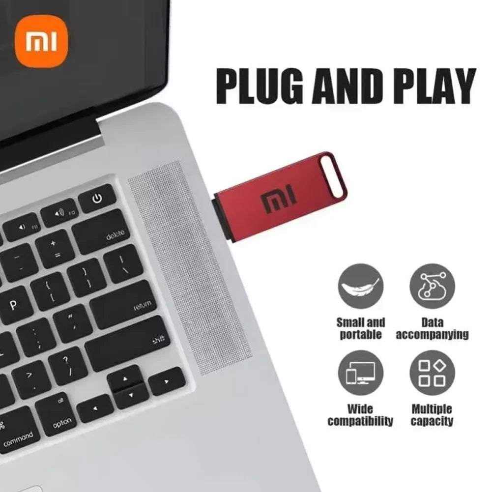 Xiaomi MIJIA Ultra Usb Flash Drives 16TB USB 3.1 High Speed Pen Drive USB 2TB 4TB Pendrive 8TB PC/Laptop Usb Memory Holiday Gift