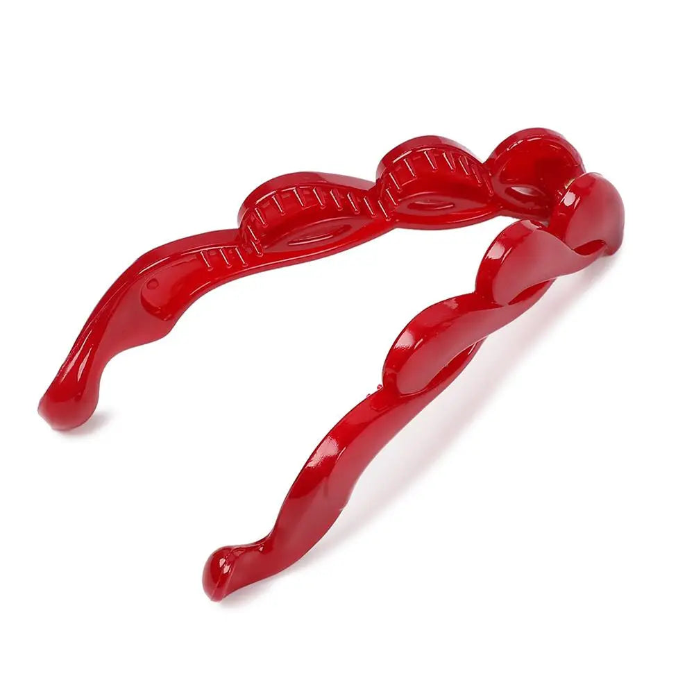 Stylish Hair Clamps Acrylic Portable Banana Hair Clips Styling Accessories Hair Claws Hairpins