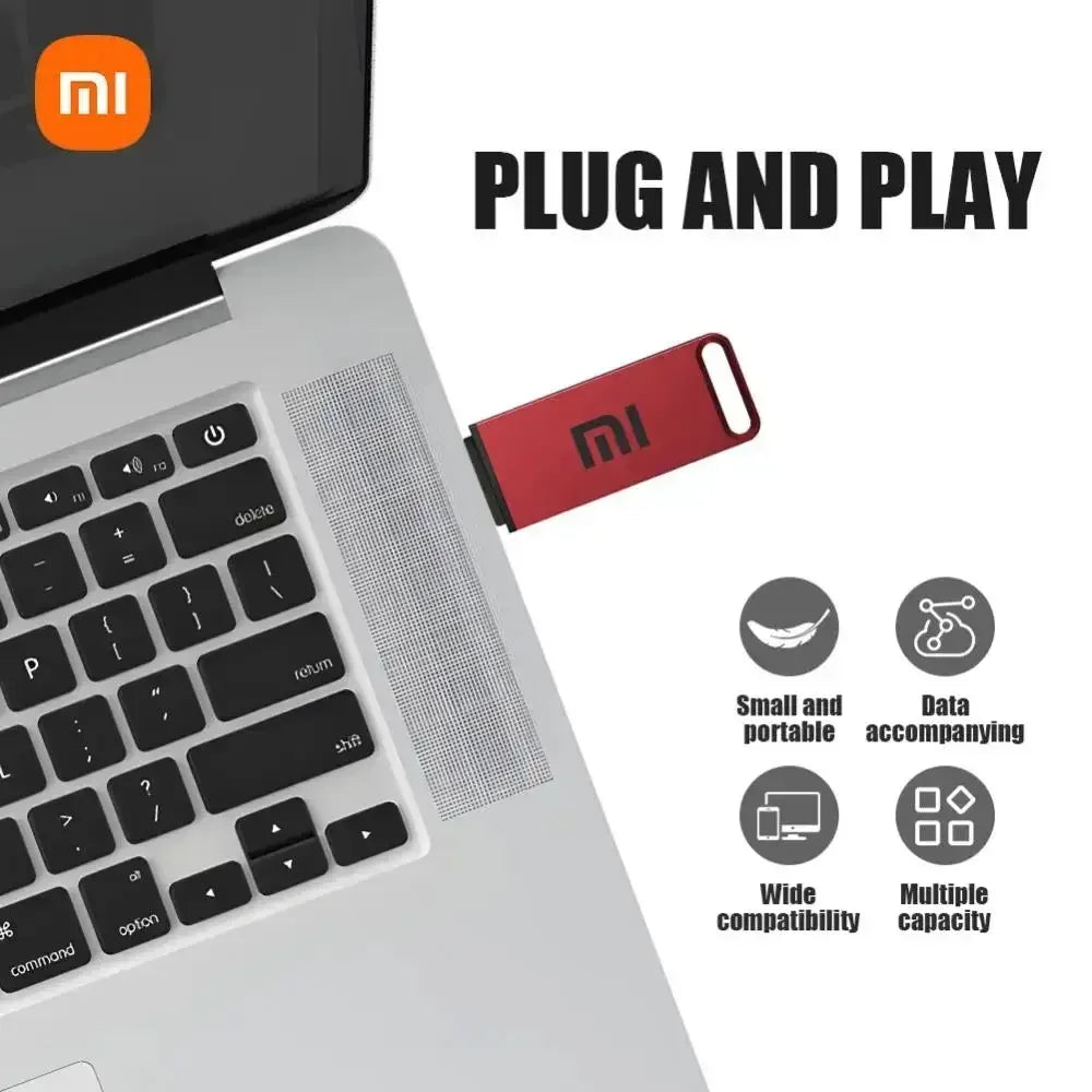 Xiaomi MIJIA Ultra Usb Flash Drives 16TB USB 3.1 High Speed Pen Drive USB 2TB 4TB Pendrive 8TB PC/Laptop Usb Memory Holiday Gift