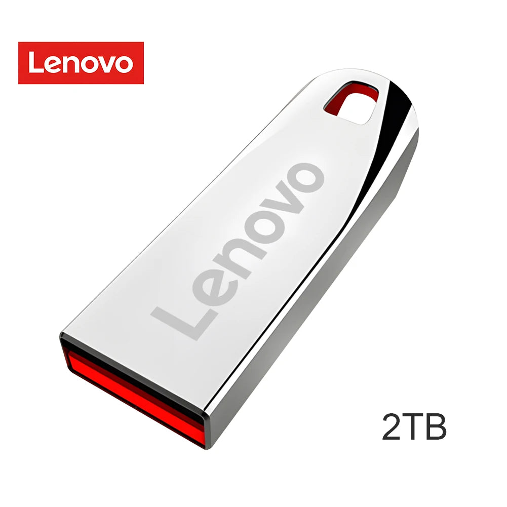 Lenovo USB 3.0 Flash Drives 2TB High Speed Pen Drive 1TB Metal Waterproof Usb Pendrive 512GB TYPE-C Memoria Usb Stick Smart Home