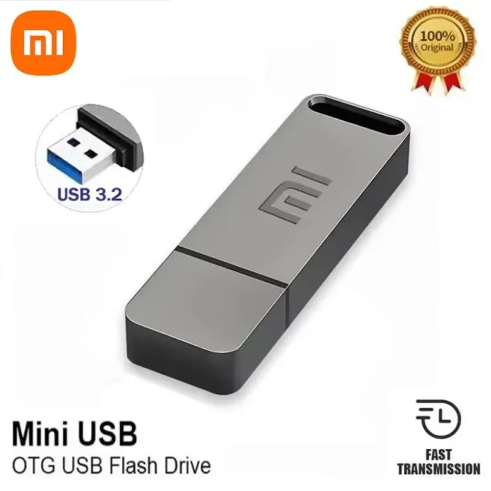 Xiaomi MIJIA Ultra Usb Flash Drives 16TB USB 3.1 High Speed Pen Drive USB 2TB 4TB Pendrive 8TB PC/Laptop Usb Memory Holiday Gift