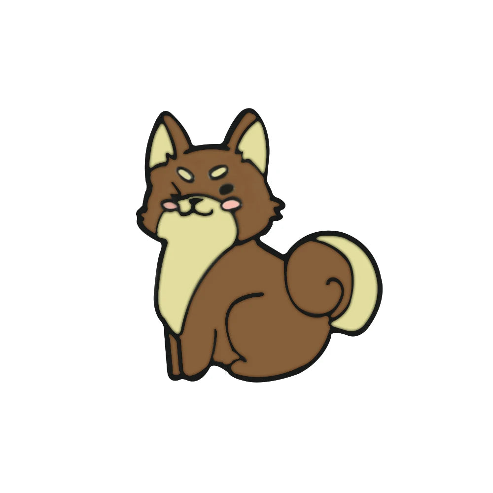 Cat Brooches Lapel Badges Cartoon Animal Jewelry Gift for Kids Friends Music Cat Enamel Pins Custom 1989 Cute Guitar